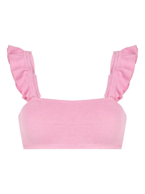 Clube Bossa Zarbo ruffle-detail bikini top 