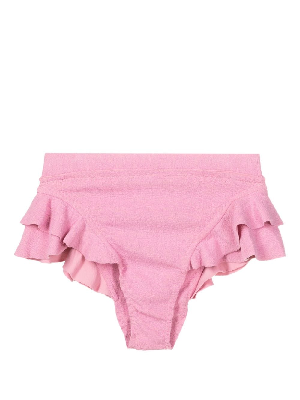 Clube Bossa Turbe High-waisted Bikini Bottoms In Pink