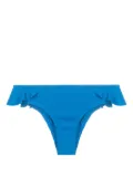 Clube Bossa Laven ruffle-detail bikini bottoms - Blue