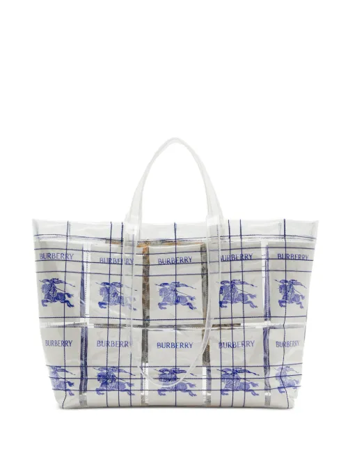 Sac à main à étiquette logo EKD - Burberry - Modalova