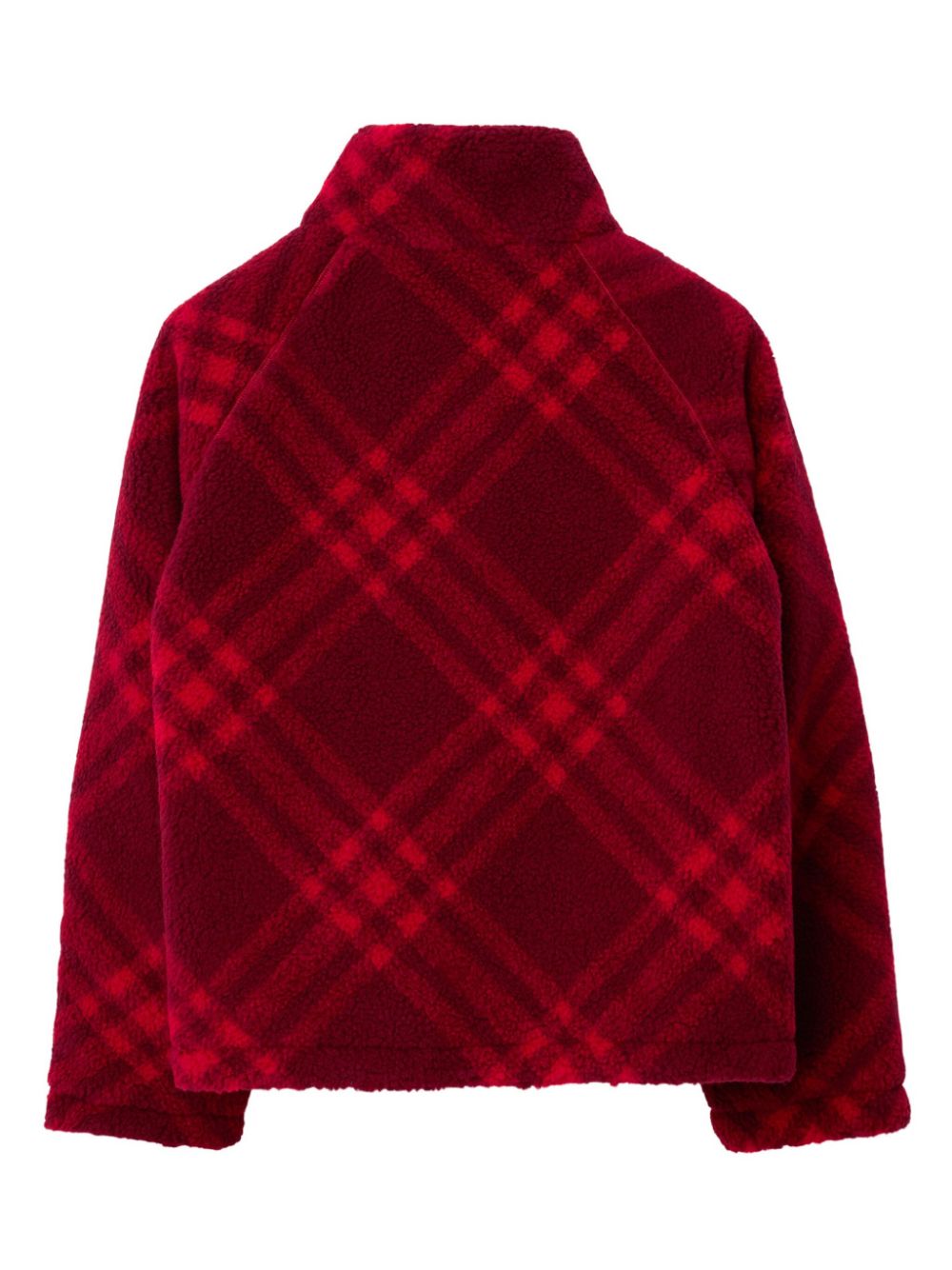 Burberry checkered reversible fleece jacket Women