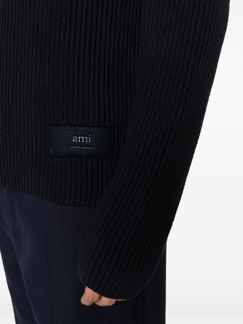 AMI Paris Trui Met Logopatch Farfetch