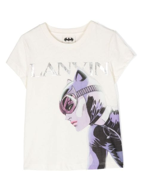 Lanvin Enfant logo-print cotton T-Shirt 