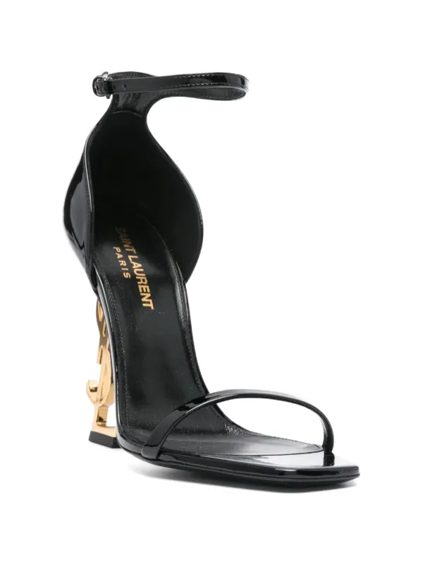 Saint Laurent オピウム サンダル | ブラック | FARFETCH JP