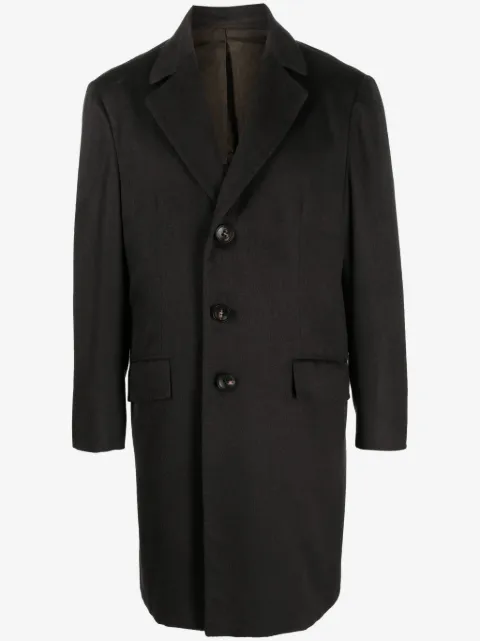 Kiton معطف ميدي بطية صدر V