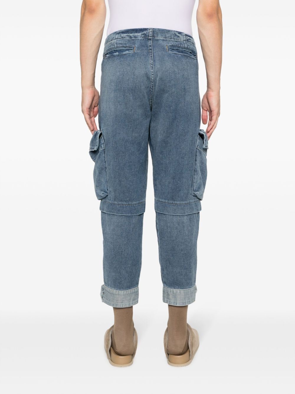 Greg Lauren detachable-leg Cargo Jeans - Farfetch