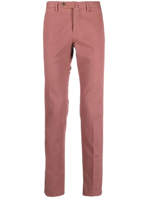 PT Torino pantalones chinos con tiro medio