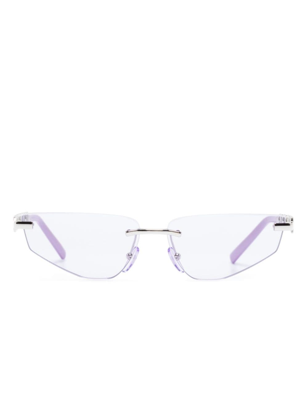 Dolce & Gabbana Square-frame Tinted Sunglasses In Purple