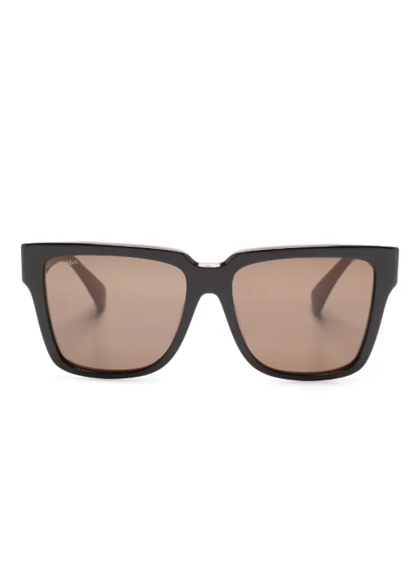 Max Mara Eyewear Lentes De Sol MM0078 Marrón FARFETCH CO