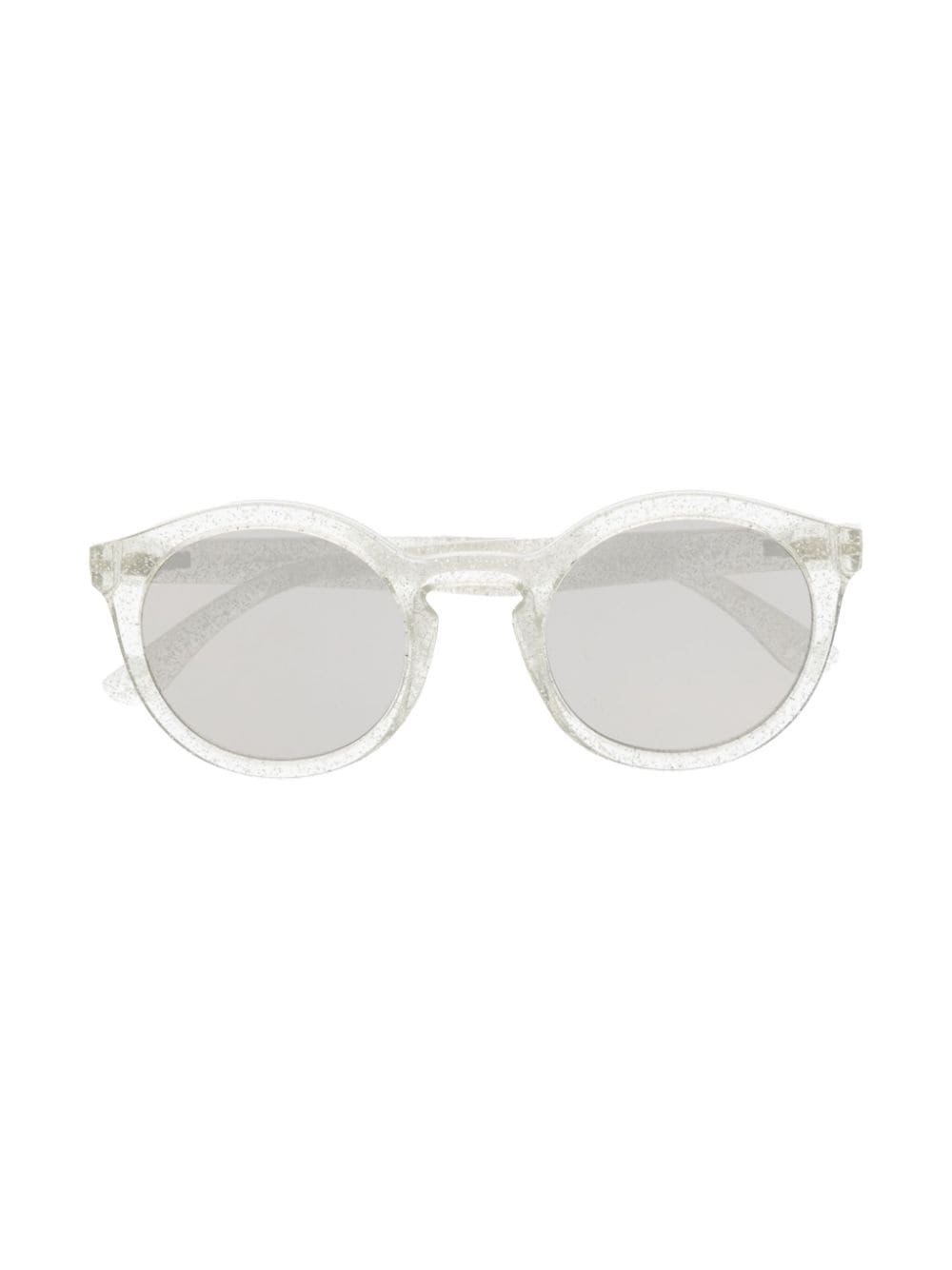 Dolce & Gabbana Kids' New Pattern Round-frame Sunglasses In Silver