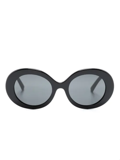 Lunettes de soleil CC à monture ovale - Dolce & Gabbana Eyewear - Modalova
