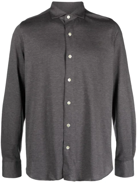 Finamore 1925 Napoli long-sleeve cotton shirt