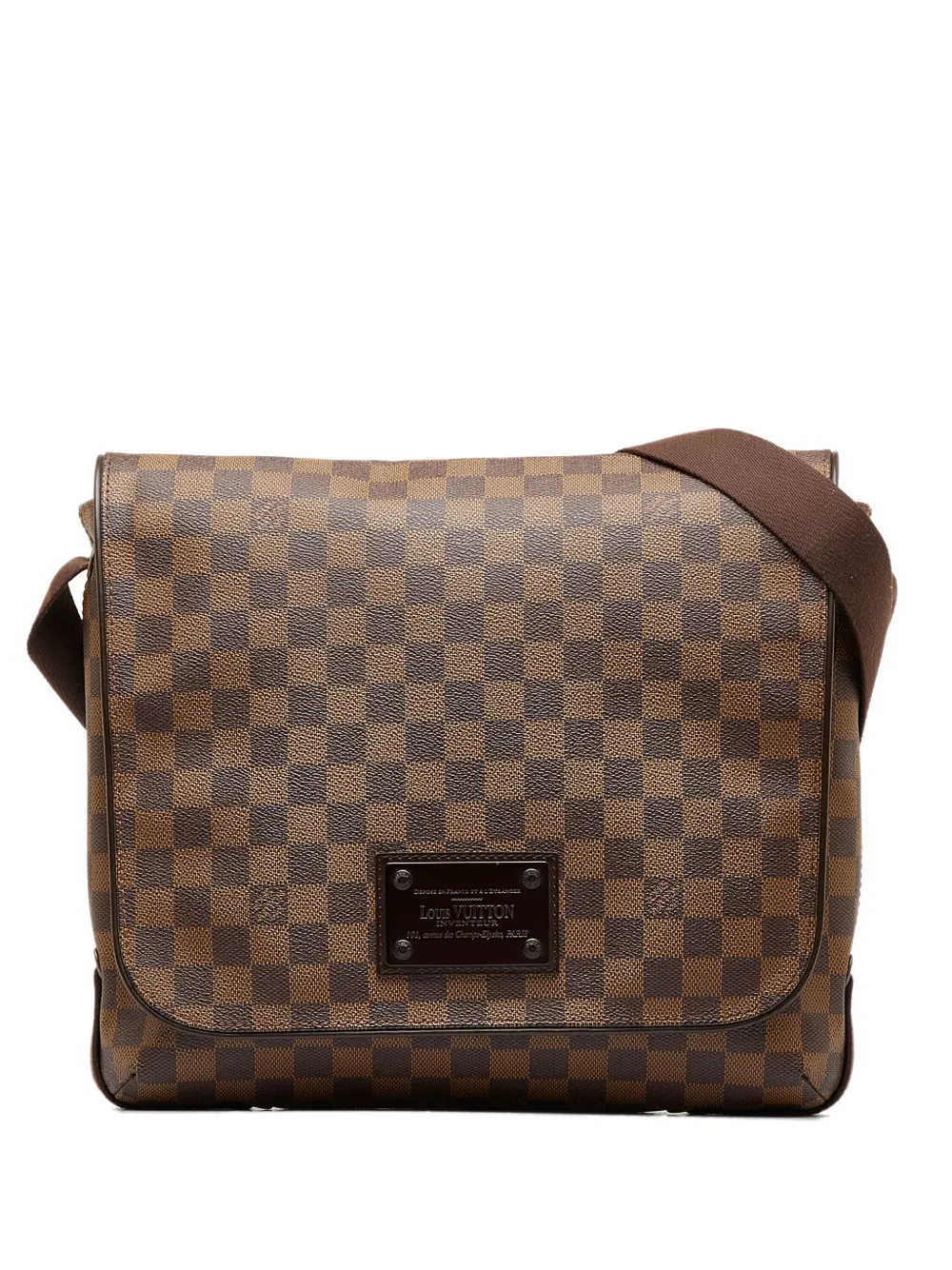 LOUIS VUITTON Damier Brooklyn MM shoulder bag messenger bag Used