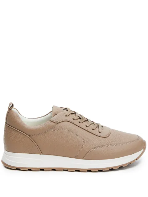 12 STOREEZ low-top leather sneakers