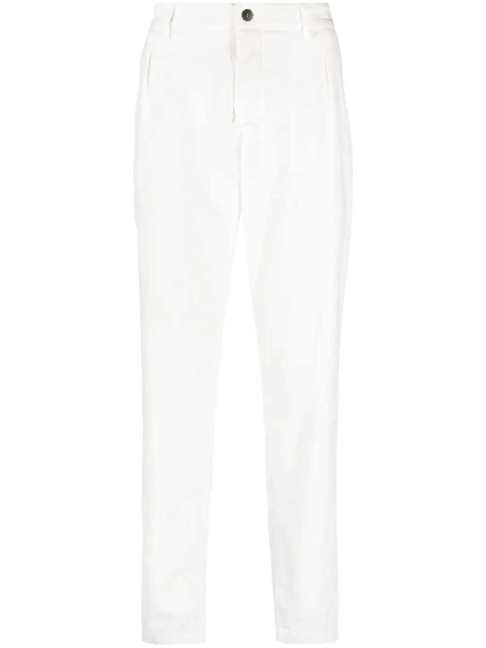 Sease Broek met toelopende pijpen Wit
