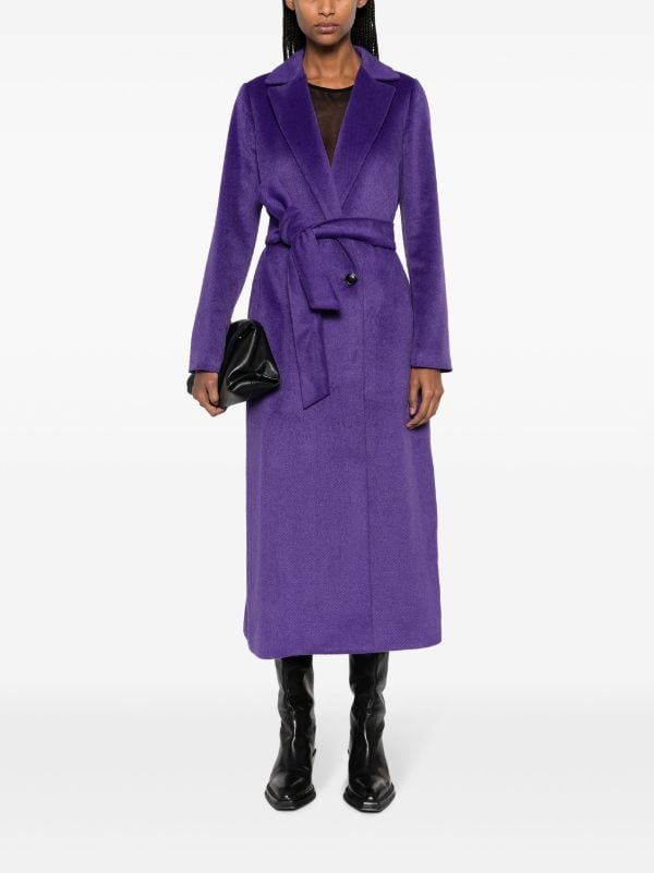 TWINSET double-breasted Belted Coat - Farfetch