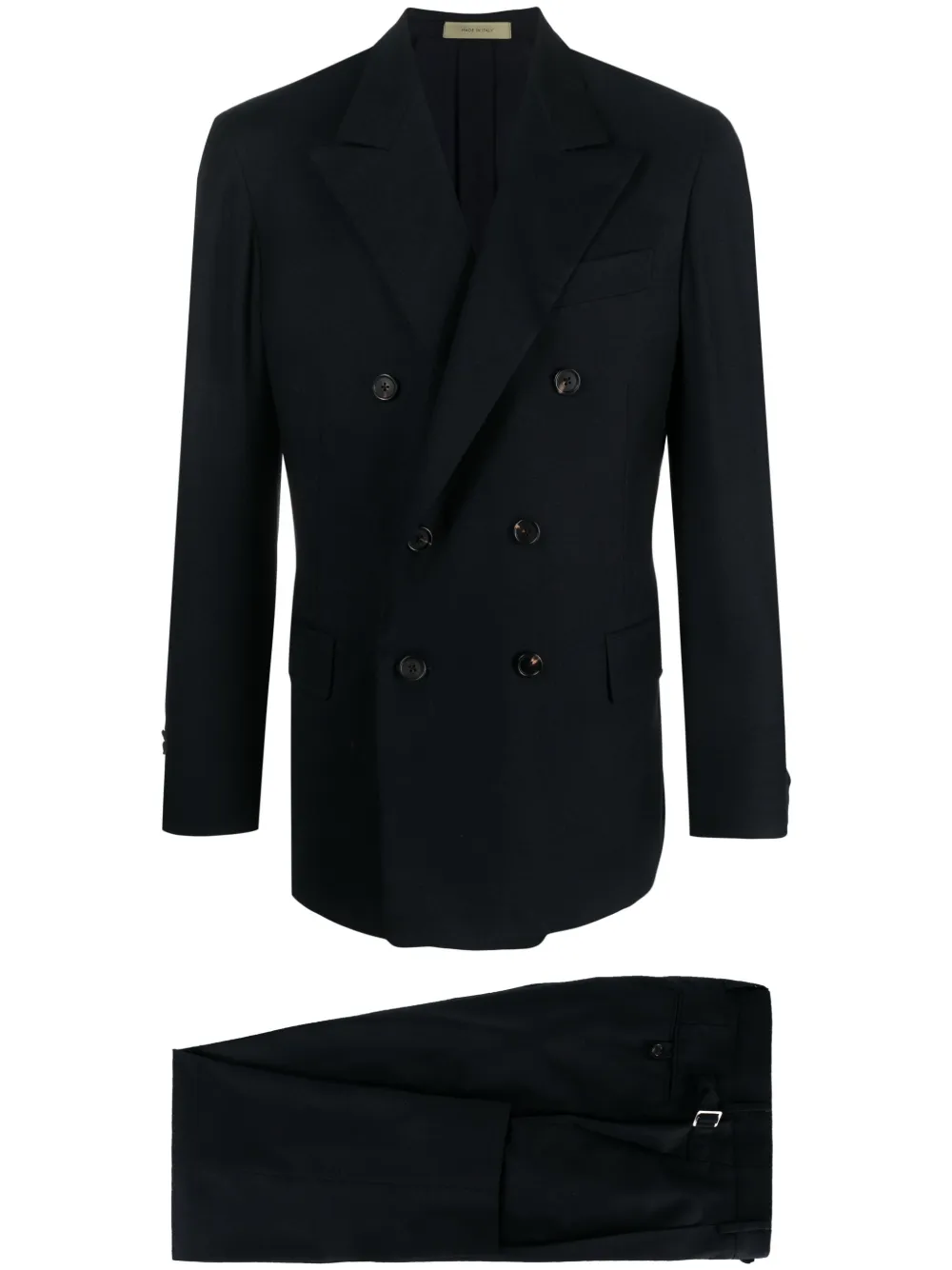 Corneliani doublebreasted Wool Suit Farfetch