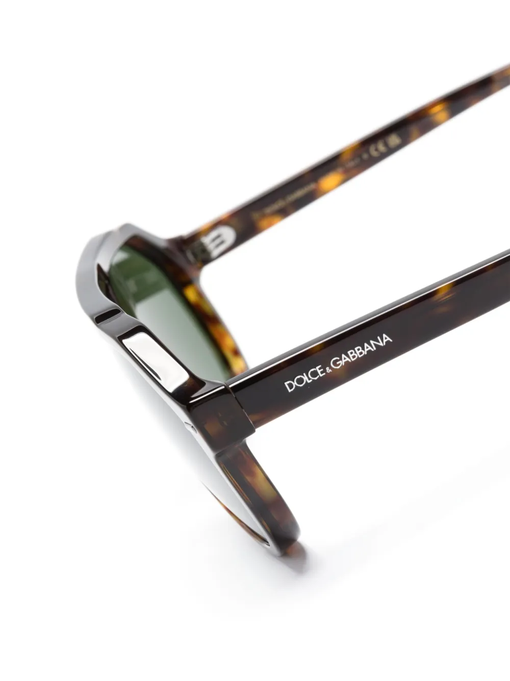 Dolce & Gabbana Eyewear Lusso Sartoriale zonnebril met piloten montuur Bruin