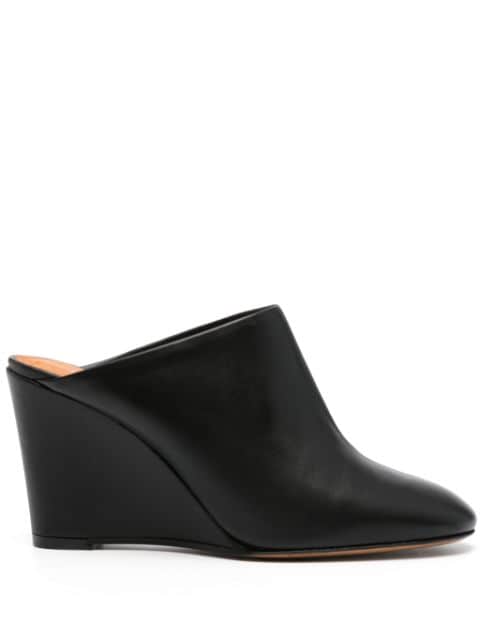 Forte Forte 85mm round-toe leather mules