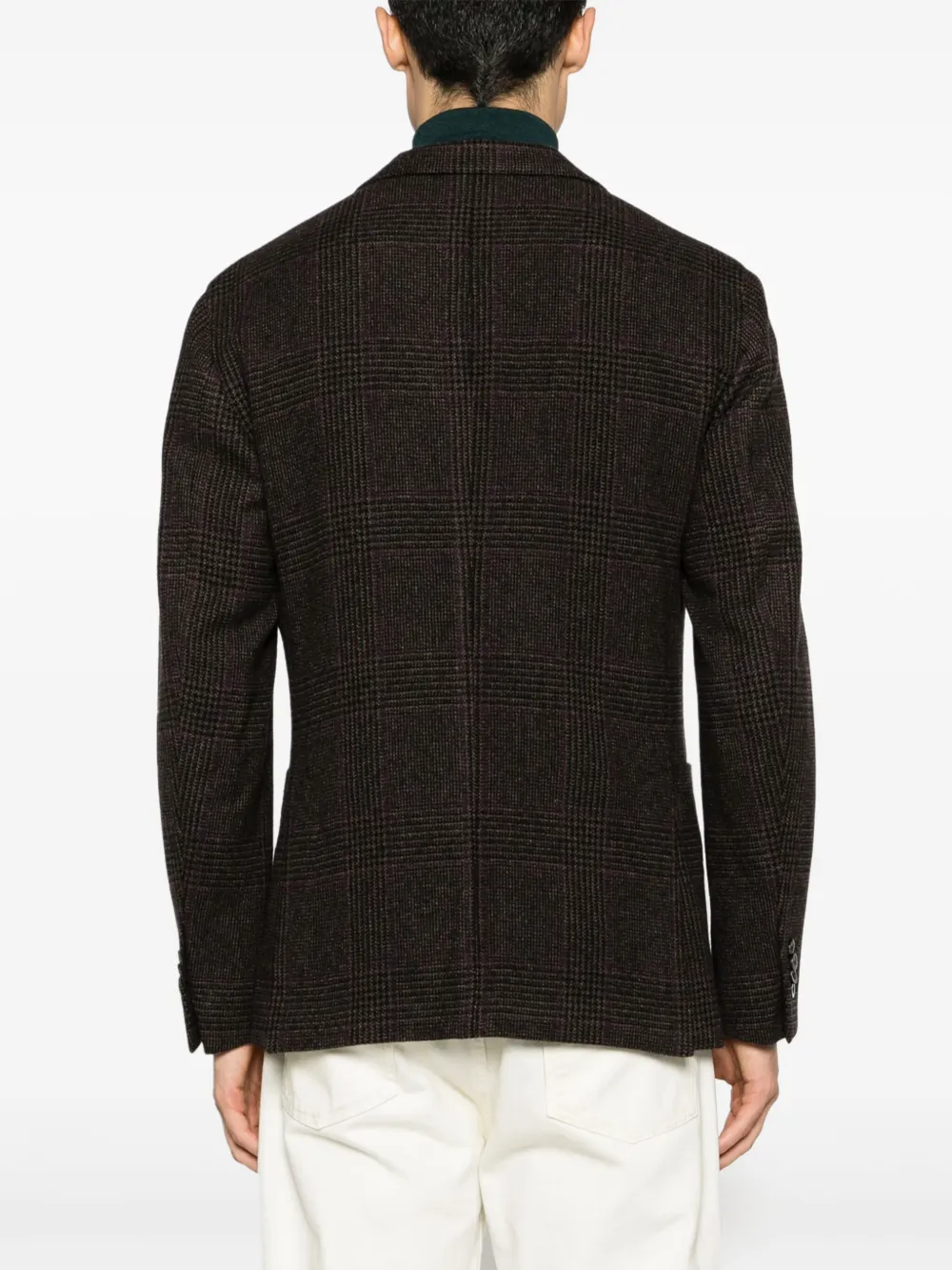 Boglioli Geruite blazer Bruin