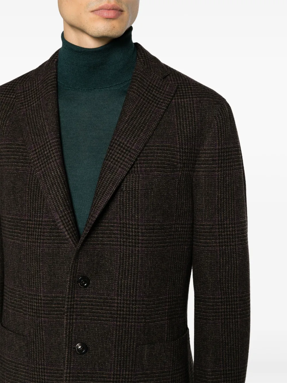 Boglioli Geruite blazer Bruin