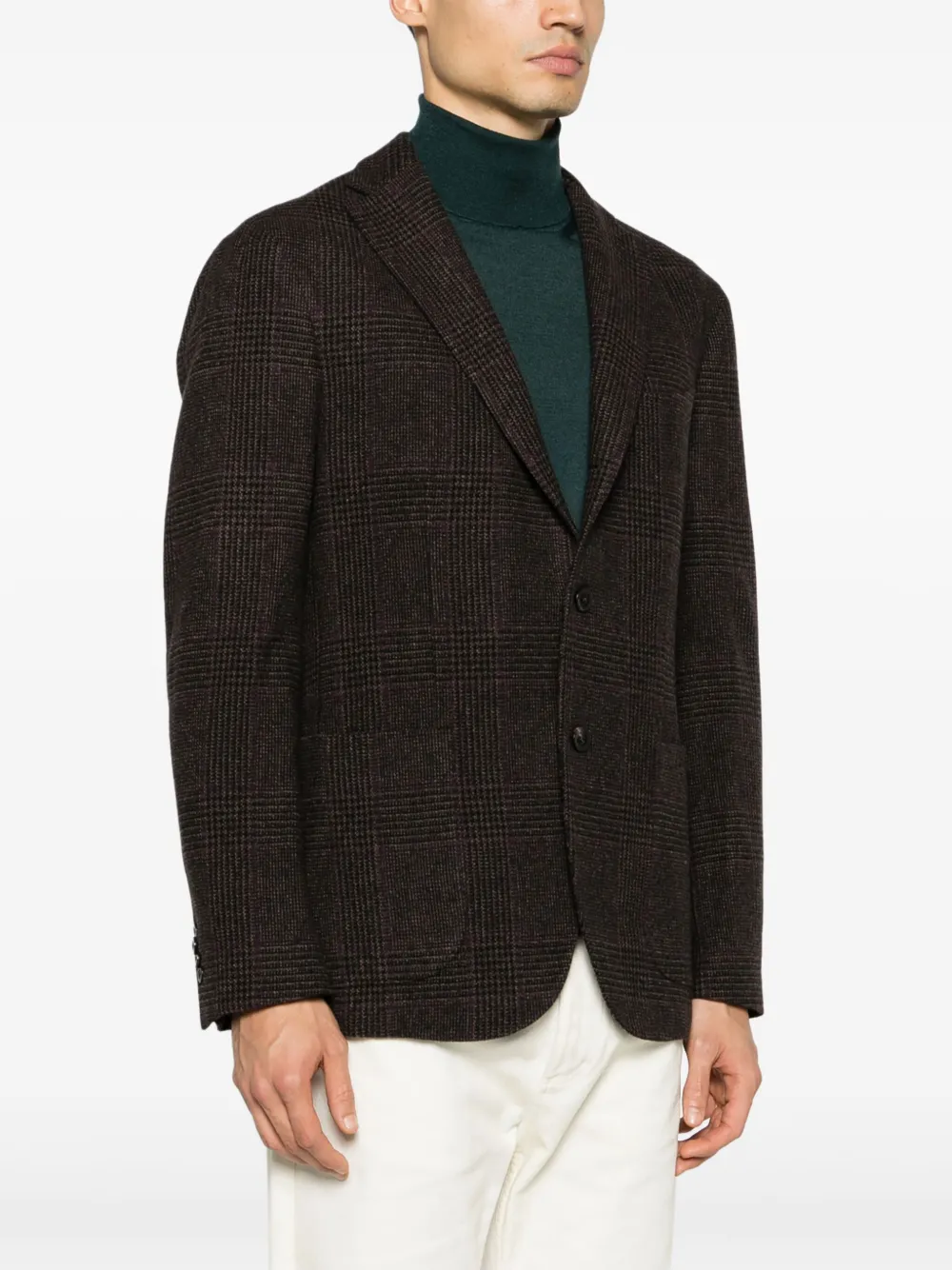 Boglioli Geruite blazer Bruin