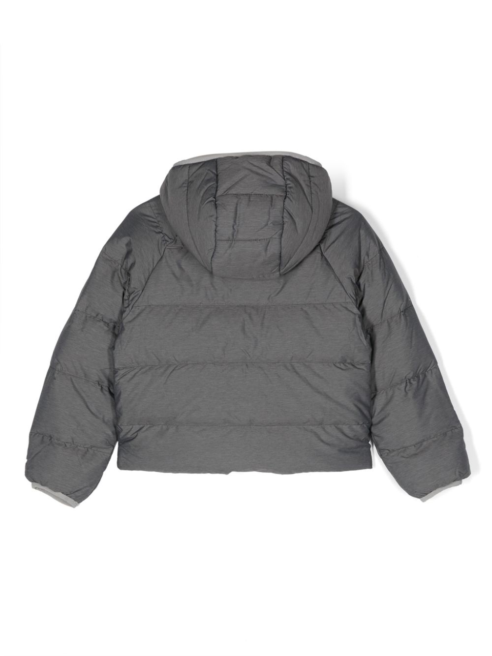 The North Face Kids reversible padded jacket - Grijs