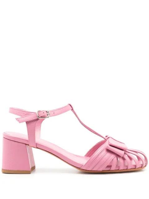 Sarah Chofakian Marly 45mm leather sandals