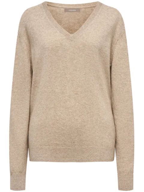 12 STOREEZ suéter con cuello en V