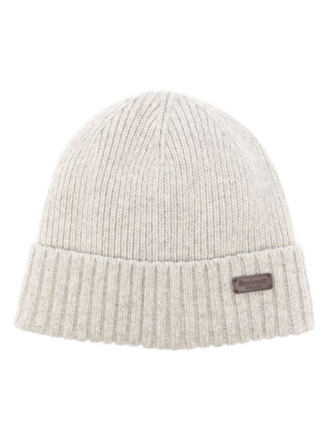 Barbour Carlton ribbed-knit beanie