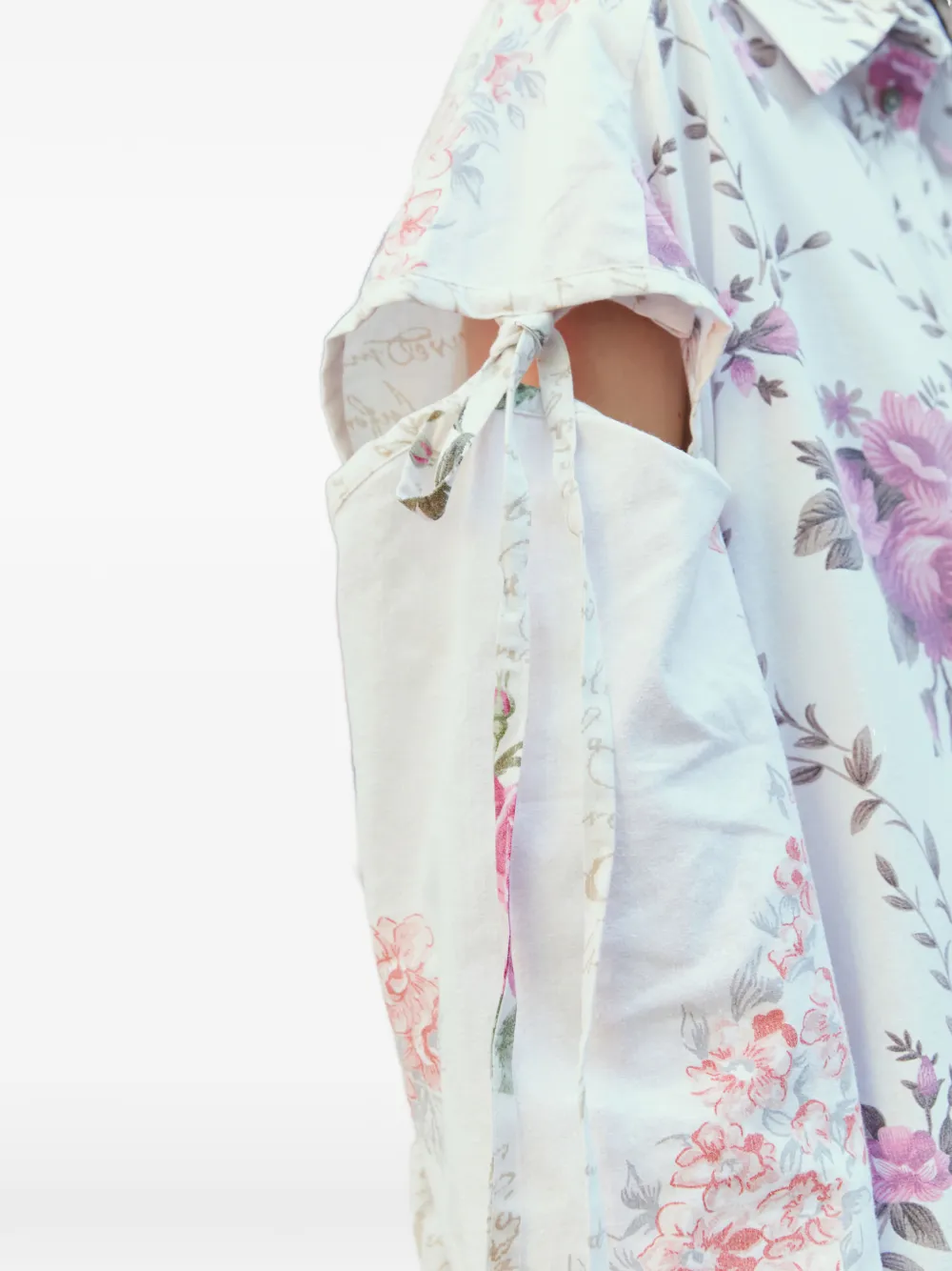 Rave Review Eli blouse met bloemenprint Wit