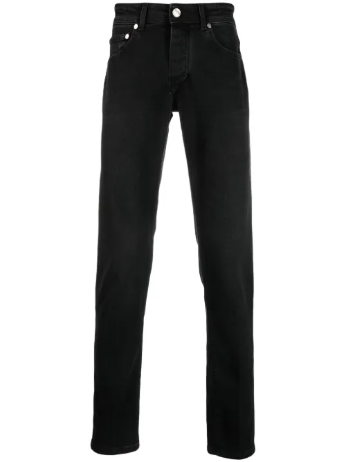 Jean slim à patch logo - Barba - Modalova