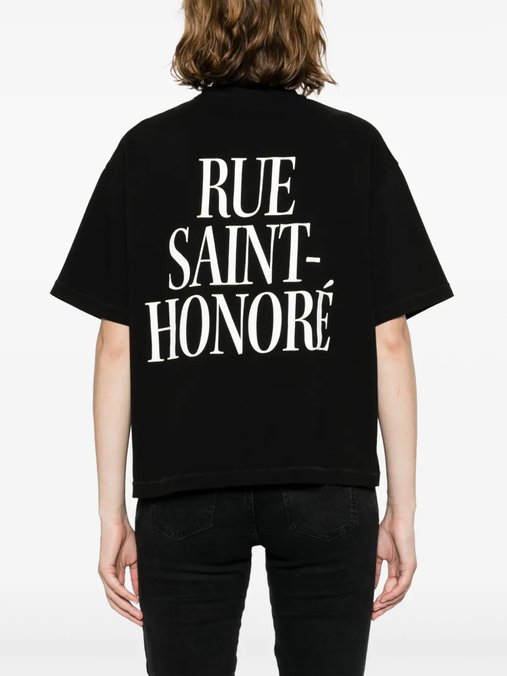 1989 Studio Logo-print Cotton T-shirt In Black