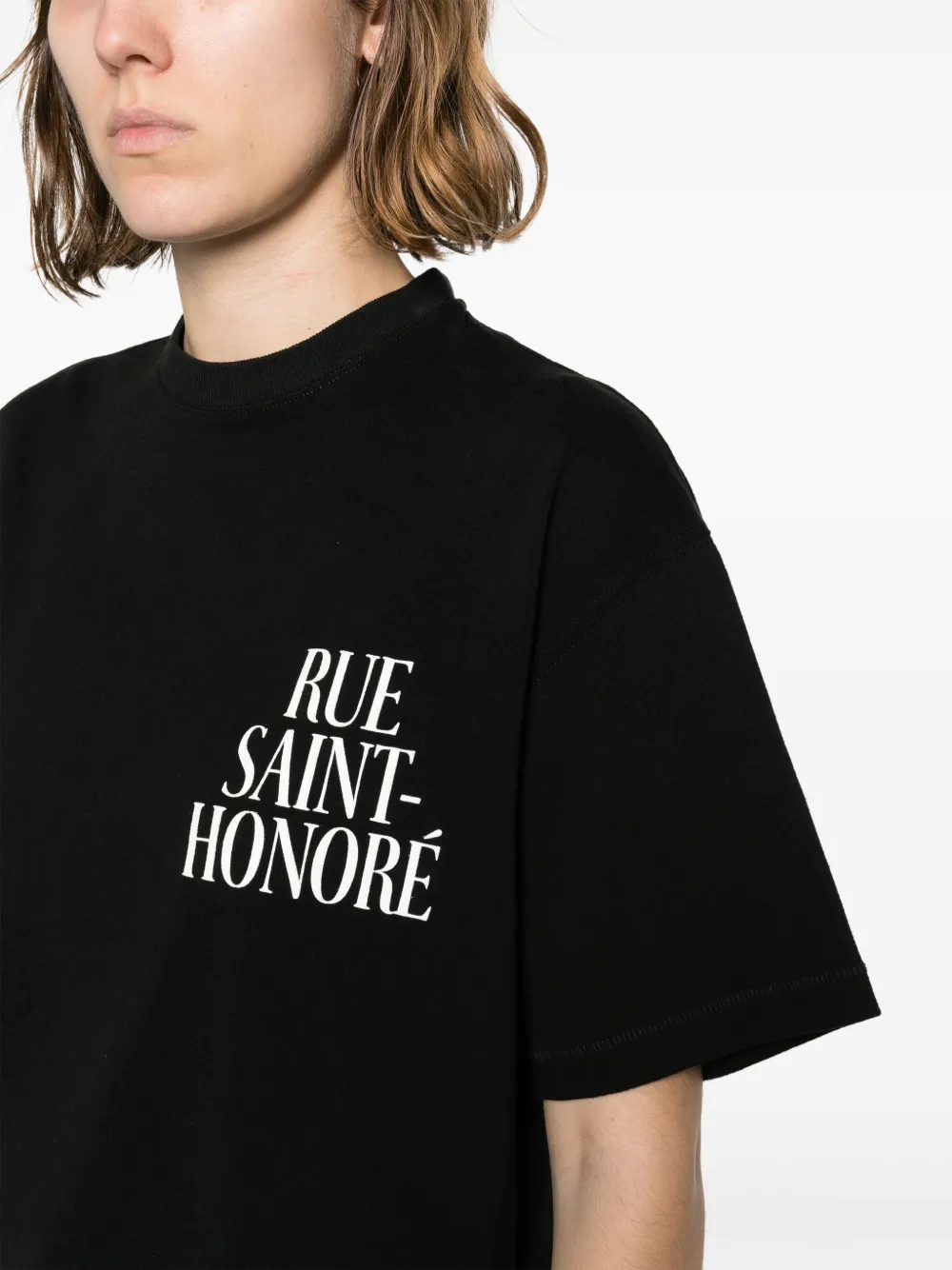 1989 Studio Logo-print Cotton T-shirt In Black