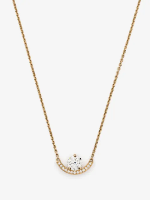 Loyal.e Paris 18kt recycled yellow gold Intrépide Grand Arc diamond necklace