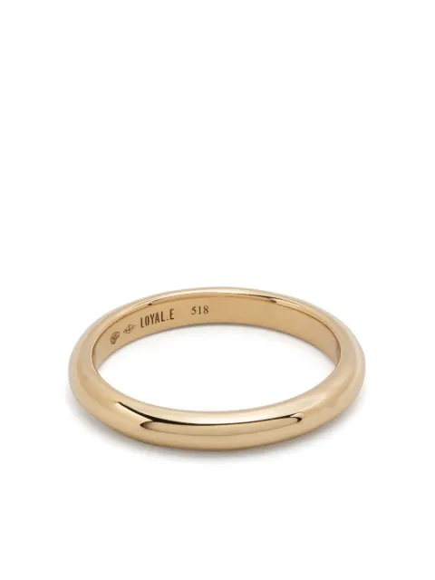 Loyal.e Paris 18kt recycled yellow gold Union Absolu.e Half Band ring