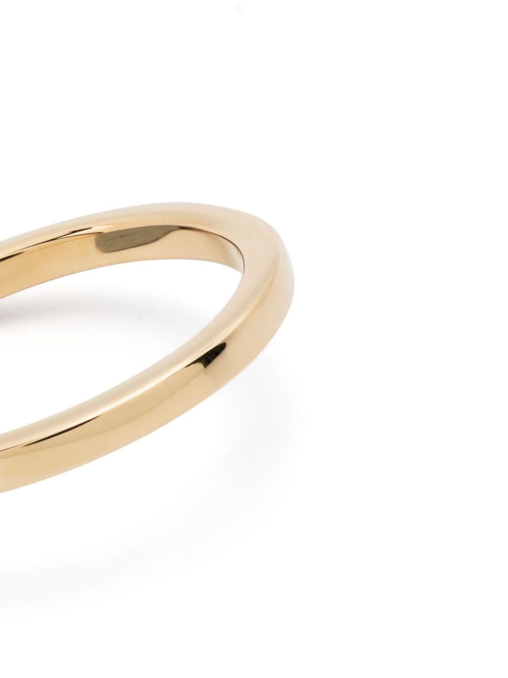 Shop Loyal.e Paris 18kt Recycled Yellow Gold Union Absolu.e Ribbon Ring