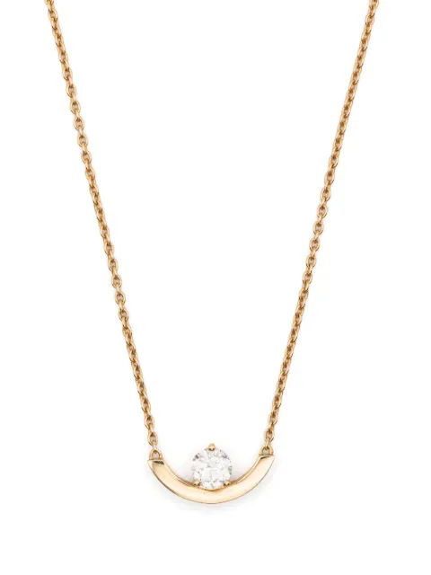 Loyal.e Paris 18kt recycled yellow gold Intrépide Grand Arc diamond necklace