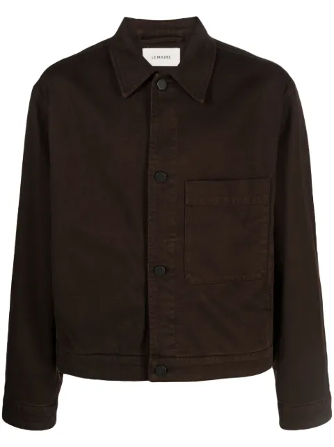Lemaire denim shirt jacker