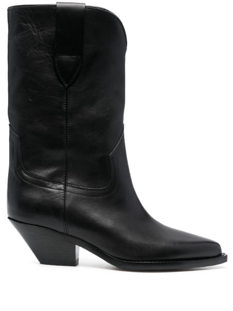 ISABEL MARANT Dahope 50mm leather ankle boots Women