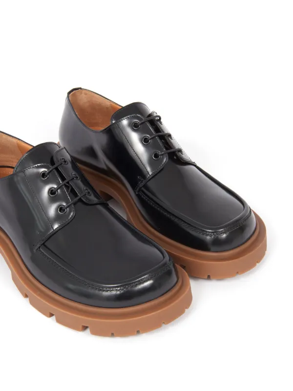 Maison Margiela Ivy Derby Shoes | Black | FARFETCH