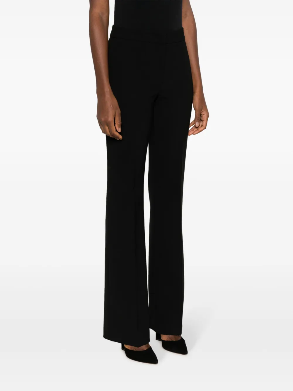 Moschino Flared broek Zwart