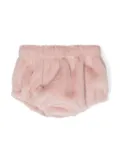 La Stupenderia faux-fur cotton bloomers - Pink