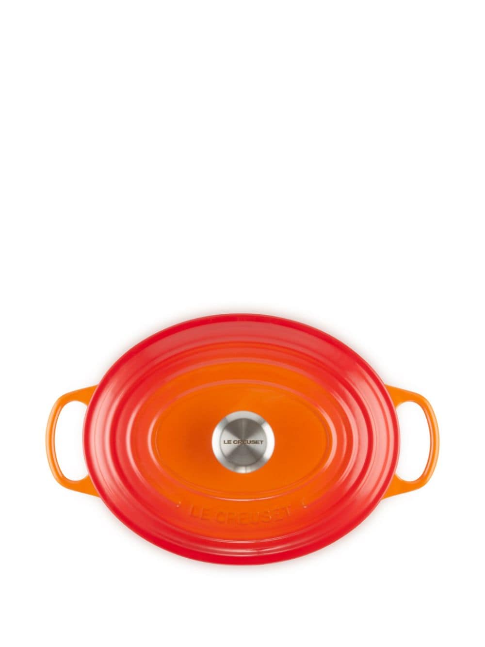 Le Creuset Oval 29cm Pot In Orange