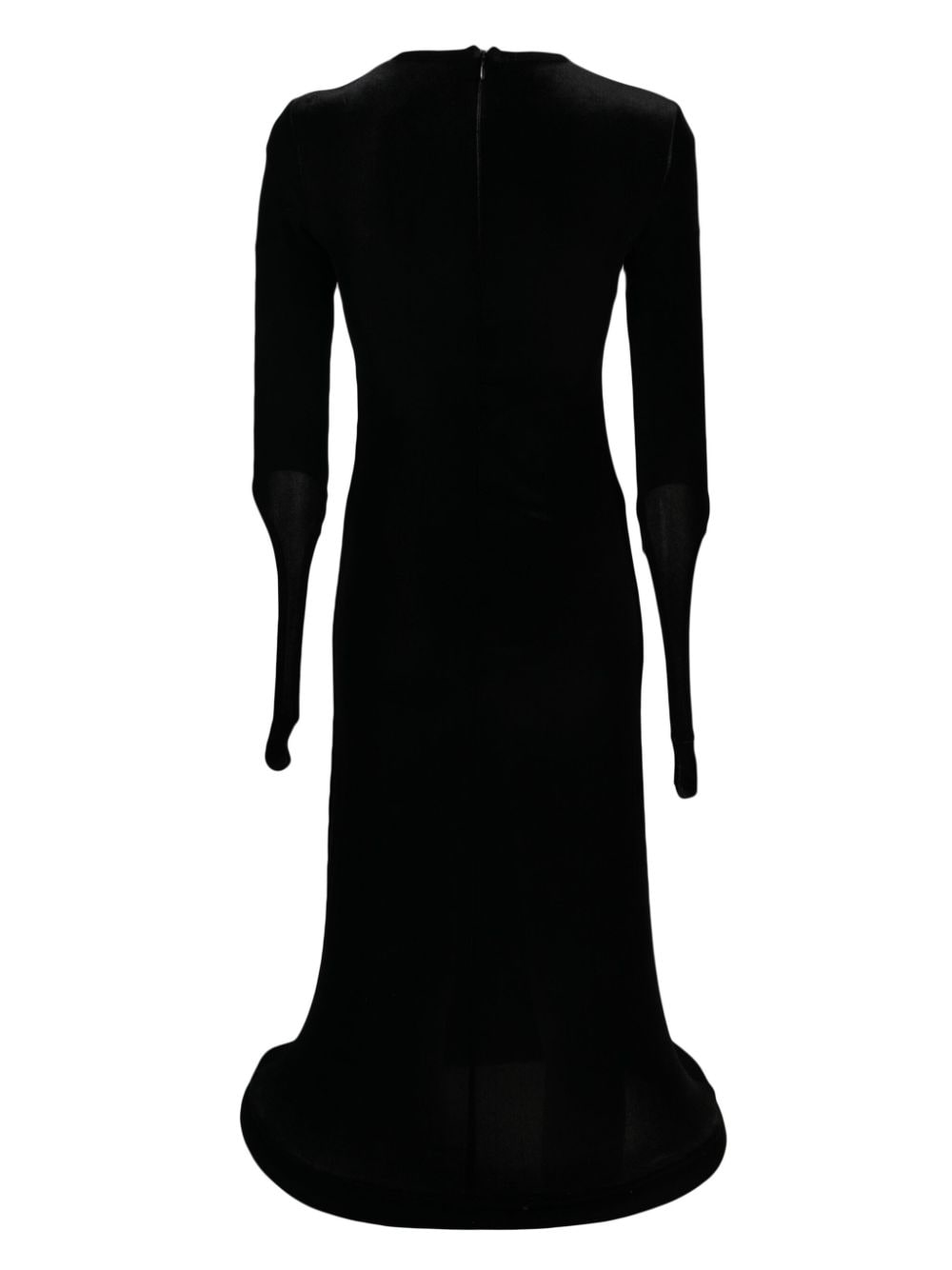 Melitta Baumeister Fluwelen jurk - Zwart