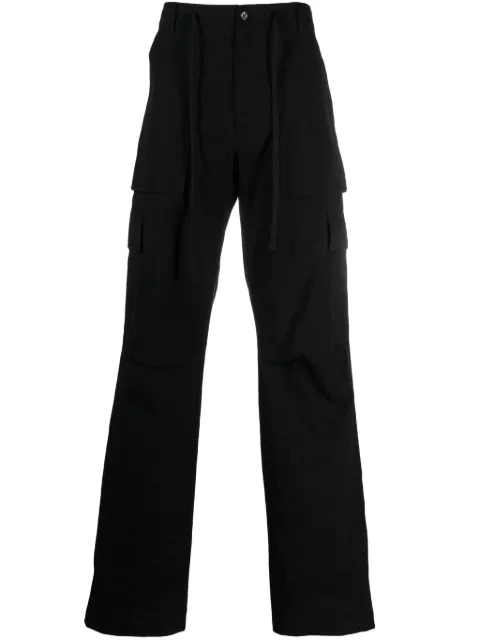 1989 STUDIO pantalon droit à poches cargo