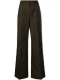 Jean Paul Gaultier The Thong striped trousers - Brown
