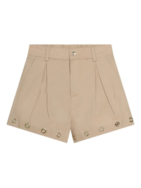 Michael Kors Kids eyelet-detail cotton shorts