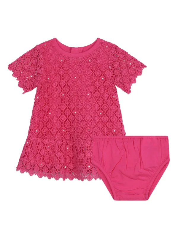 Michael Kors Kids floral lace Cotton Dress Farfetch