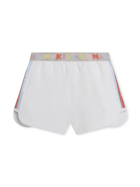 SONIA RYKIEL ENFANT bermudas con logo en la pretina
